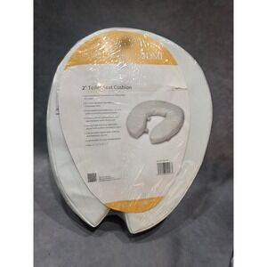 DMI 2 Inch Toilet Seat Cushion White Foam Padded Vinyl Cover 520-1246-1900 NEW